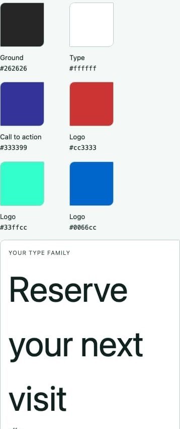 Studio colors and type · phone